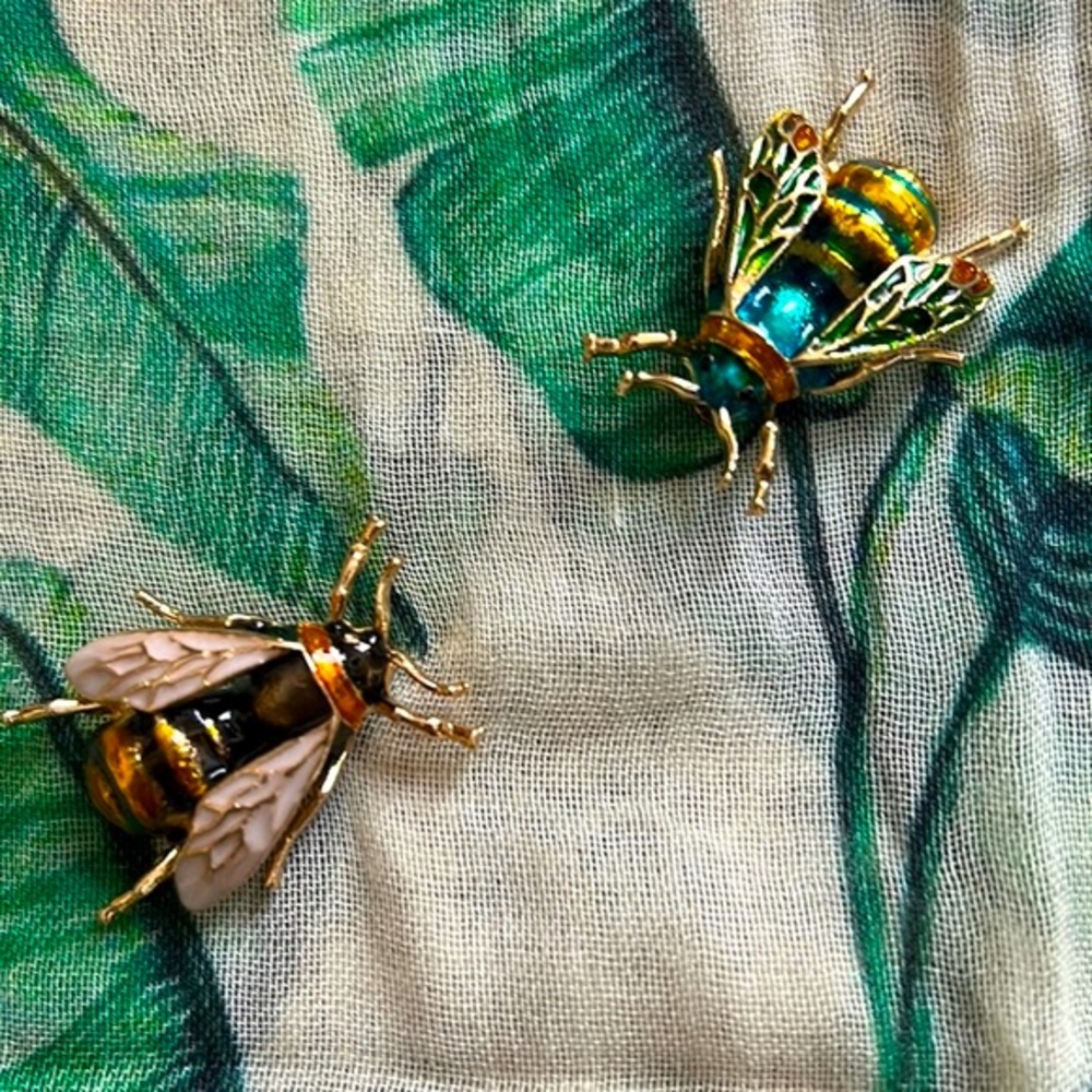 Bumblebee Brooches